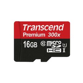  Карта памяти Transcend TS16GUSDCU1 micro SDHC Premium 16GB UHS-I Class 10 U1 без адаптера 