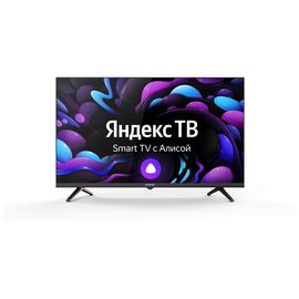 24" Телевизор Centek CT-8724 черный 1366x768, HD, 60 Гц, Wi-Fi, Smart TV, Яндекс ТВ 
