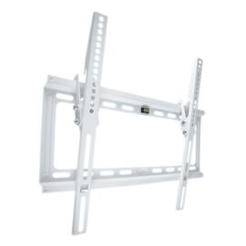  22"-65" Кронштейн Kromax IDEAL-4w белый, max 50 кг, 1 ст св., нак. 0°-10°, от ст. 23 мм, max VESA 400x400 мм. 