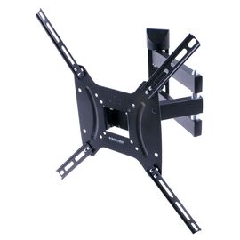  15"-55" Кронштейн Kromax DIX-24 черный до35кг поворотно-выдвижной и наклонный 