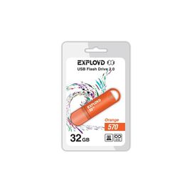  USB-флешка Exployd 32GB-570 оранжевый 