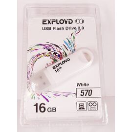  USB-флешка Exployd 32GB-570 (белый) 