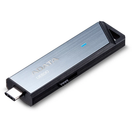  USB-флешка A-Data UE800 (AELI-UE800-256G-CSG) 256Gb Type-C G USB3.2 серебристый 