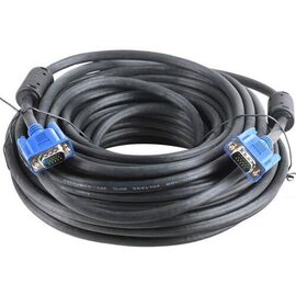  Кабель VCom VVG6448-20M(C) монитор-SVGA card (15M-15M) 20м 2 фильтра 