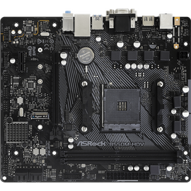  MB sAM4 Asrock B550M-HDV, AMD B550, 2xDDR4-3200, D-SUB+DVI-D+HDMI, 1xPCI-Ex16, 1xPCI-Ex1, 4xSATA3(RAID 0/1/10), 1xM.2, 8 Ch Audio, 1xGLan 