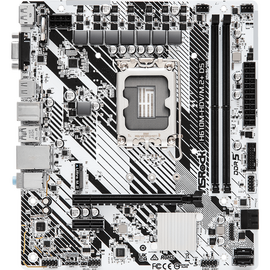  MB s1700 ASRock H610M-HDV/M.2+ D5, Intel®H610, 2xDDR5-4800, D-SUB+HDMI+DP, 1xPCI-Ex16, 1xPCI-Ex1, 4xSATA3, 1xM.2, 8Ch Audio, GLan, (4+2)xUSB2.0, (1+2)xUSB3.2, (1+0)xUSB3.2 Type-C™, 1xPS/2, mATX, RTL 