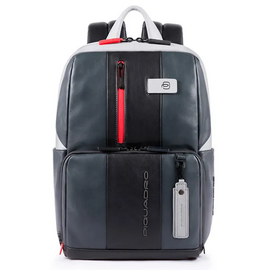 Рюкзак Piquadro Urban CA3214UB00/GRN серый/черный кожа 