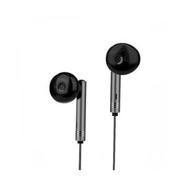  Наушники HOCO M98 universal earphones with microphone (металлический серый) 
