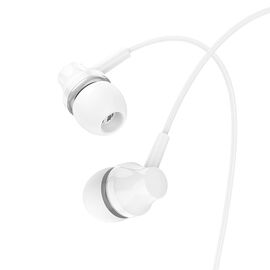  Наушники BOROFONE BM74 Singer universal earphones with microphone (белый) 