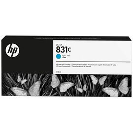  Картридж HP CZ695A 831C 775ml Cyan Latex Ink Cartridge 