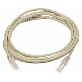 Патч-корд Lanmaster TWT-45-45-3.0/6-GY вилка RJ-45-вилка RJ-45 кат.6 3м серый ПВХ (уп.:1шт) 