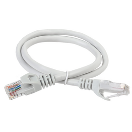  Патч-корд ITK PC01-C5EU-2M кат.5E UTP 2м серый 
