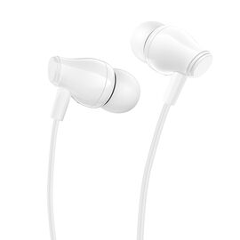  Наушники BOROFONE BM61 Wanderer universal earphones with mic (белый) 