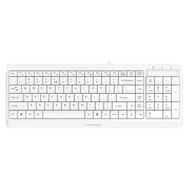  Клавиатура A4Tech Fstyler FK15 белый USB 