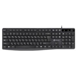  Клавиатура Oklick 145M черный USB Multimedia (1659983) 
