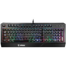  Клавиатура MSI Vigor GK20 RU (S11-04RU230-CLA) черный USB (подставка для запястий) 