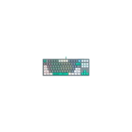  Клавиатура A4Tech Bloody S87 Energy механическая серый/зеленый USB for gamer LED (S87 USB ENERGY ASH) 