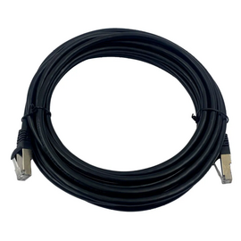 Патч-корд Buro (BU-7-5M) STP 4 пары cat7 CCA molded 5м черный RJ-45 (m)-RJ-45 (m) 