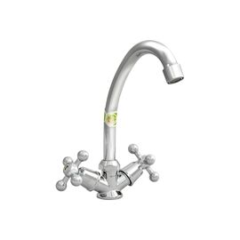  Смеситель для мойки Juguni JGN0340 0402.657 двуручный/кран-букса кера 