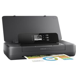  HP Принтер мобильный OfficeJet 202, 4-цветный струйный A4, 10 (9 цв) изобр/мин, 1200x4800 dpi, 128 Мб, подача: 50 лист., USB, Wi-Fi, печать фотографий 