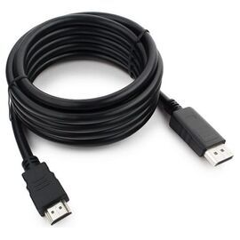  Кабель Gembird/Cablexpert CC-DP-HDMI-3M DisplayPort-HDMI 20M/19M 3м черный экран пакет 