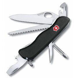  Нож перочинный Victorinox Trailmaster One Hand Wavy Edge (0.8463.MW3) 111мм 12функций черный карт.коробка 