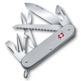  Нож перочинный Victorinox Farmer X Alox (0.8271.26) 93мм 10функций серебристый карт.коробка 