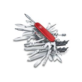  Нож перочинный Victorinox SwissChamp XXL 1.6795.XXL 91мм 73функц. красный подар.коробка 