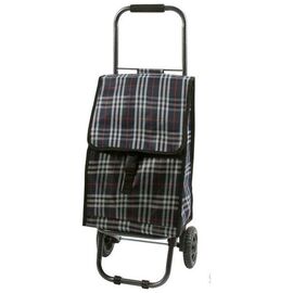  Сумка-тележка РЫЖИЙ КОТ D203ECO Tartan 30кг (002250) 