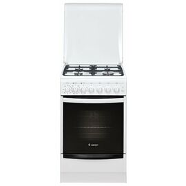  Газовая плита Gefest ПГЭ 5102-03 0023 белый, 85х50х60см, электр духовка 52л, гриль/конвекция, электроподжиг, решетки чугун 