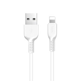  Дата-кабель HOCO X13 Lightning, 1м (белый) 