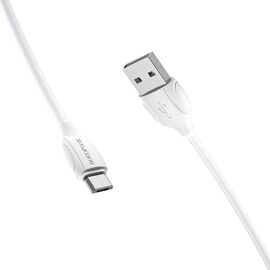  Дата-кабель BOROFONE BX19 Benefit micro 1м (белый) 
