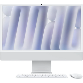  Моноблок Apple iMac A3247 (MWUC3ZP/A) 24" 4.5K, Apple M4 8 core, 16ГБ 256ГБ SSD, macOS серебристый 