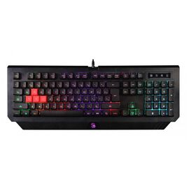  Клавиатура A4Tech Bloody B120N черный USB Multimedia for gamer LED (подставка для запястий) (B120N) 