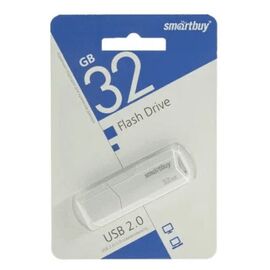  USB-флешка SmartBuy Clue (SB32GBCLU-W) 32GB White 
