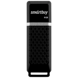  USB-флешка SMARTBUY (SB8GBQZ-K) 8GB Quartz Series Black 