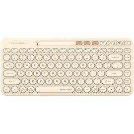  Клавиатура A4Tech Fstyler FBK36C AS бежевый USB беспроводная BT/Radio slim Multimedia 