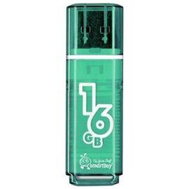  USB-флешка Smartbuy 16Gb Glossy series Green SB16GBGS-G 