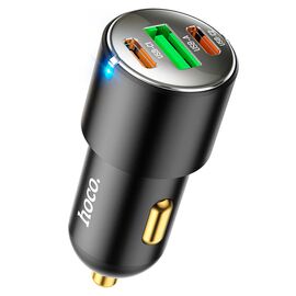  АЗУ HOCO NZ6 PD45W 3-port (2C1A) (черный) 