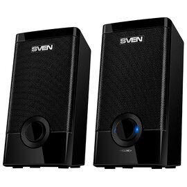  Акустическая система 2.0 SVEN 318 USB, мощность 2x2.5 Вт(RMS), черный 