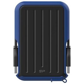  Внешний HDD Silicon Power Armor A66 SP010TBPHD66SS3B 1TB, 2.5", USB 3.2, Синий 