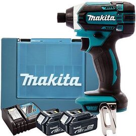  Шуруповёрт аккумуляторный ударный MAKITA DTD152RME (18В,165нм,1,3кг, 2акк.,Li-ion, 4Ah,) 