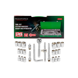  Набор инструментов Rockforce RF-4245B-5(57881) 24пр. 1/2" (6гр) 