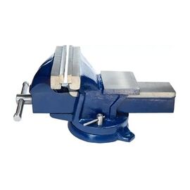  Тиски слесарные GRIFF g164006 125 мм, поворотные, стальные, с наковальней 7.5кг 
