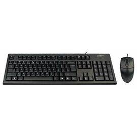  Клавиатура + мышь A4Tech KR-8520D (черный) 