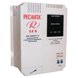  Стабилизатор напряжения Ресанта АСН-3000Н/1-Ц серый 