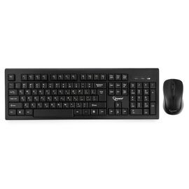  Клавиатура+ мышь Gembird KBS-8002 Wireless, Black, мышь: 1000 dpi, USB 