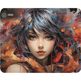  Коврик для мыши Cactus CS-MP-PRO11XL Girl 400x300x3мм 