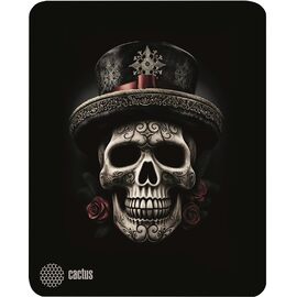  Коврик для мыши Cactus CS-MP-D05S Scull 250x250x3мм 