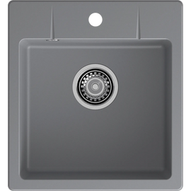  Кухонная мойка GRANFEST Urban 245 dark gray 